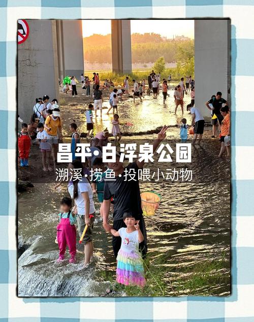 白浮泉公园浅水戏水区